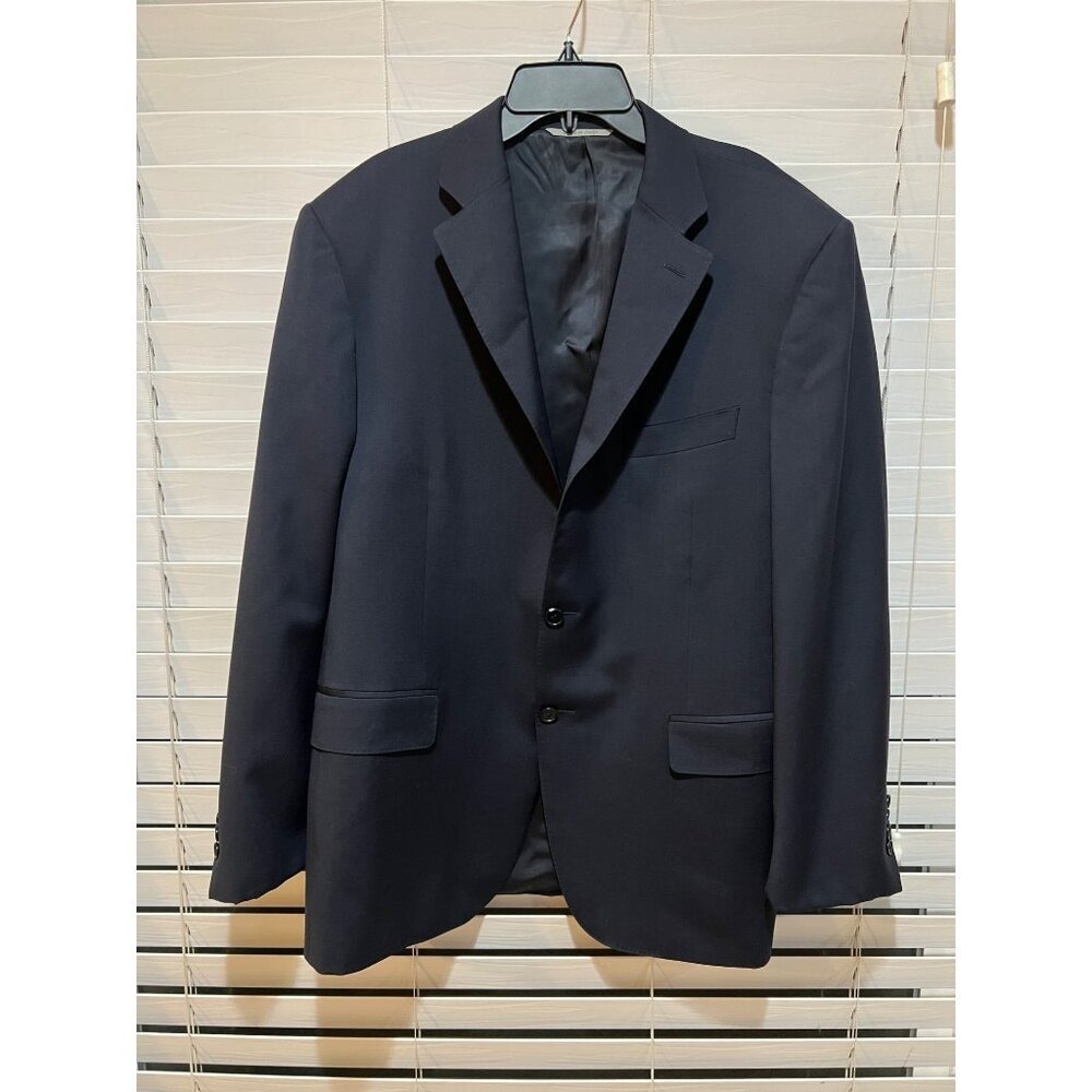 Canali 100% Wool Blue Blazer - Size 36R